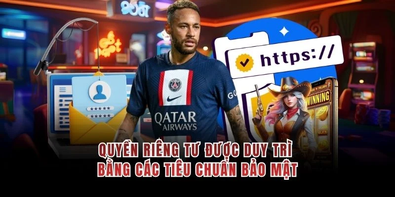 Quyền riêng tư được duy trì bằng các tiêu chuẩn bảo mật