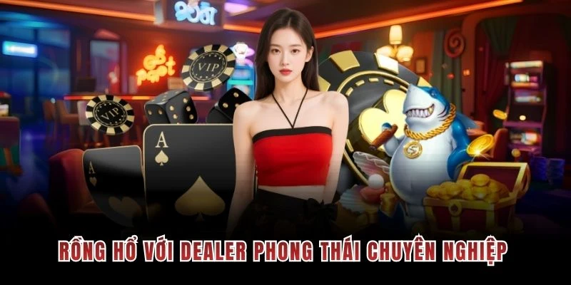 Rồng Hổ với dealer phong thái chuyên nghiệp